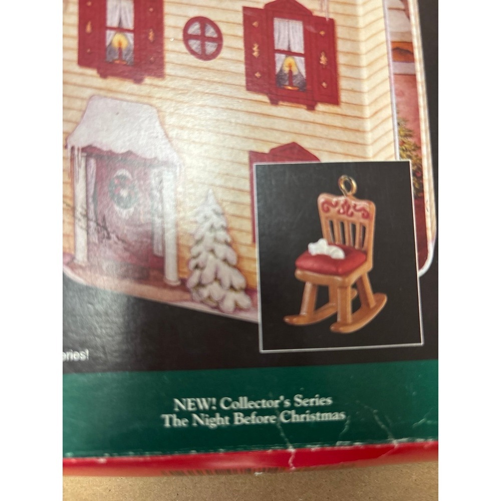 Vintage‎ Christmas  Hallmark Keepsake House - Ornaments Set  In Box